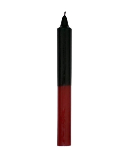 CANDELA BASE ROSSA TOP NERO