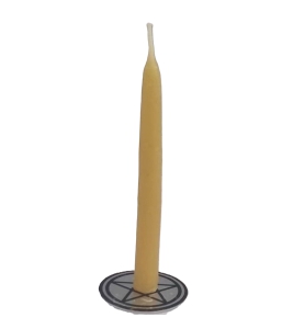 CANDELA RITUALISTICA 100% CERA D’API